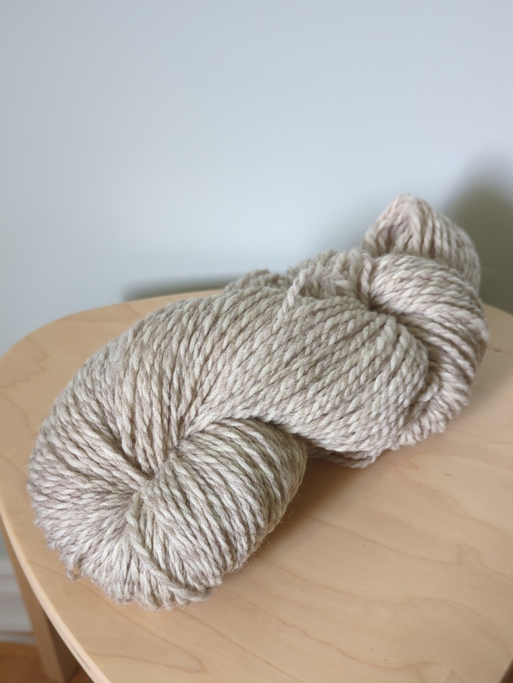 Cascade Ecological Wool Yarn In 9022 Natural Taupe Twist